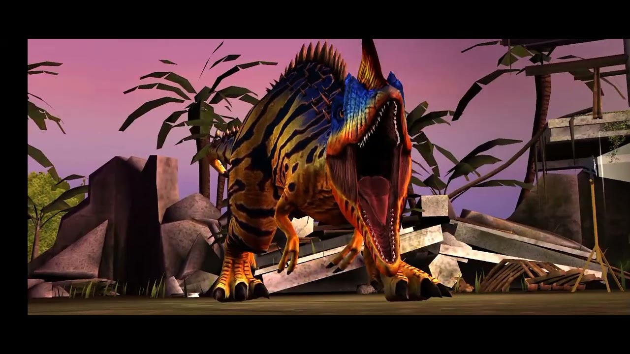 Odkrywaj dinozaury z milarem w jurasic Word the game 