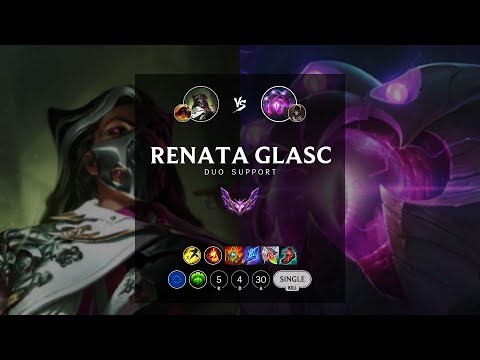 Renata Glasc Support vs Vel'Koz - EUW Master Patch 12.13