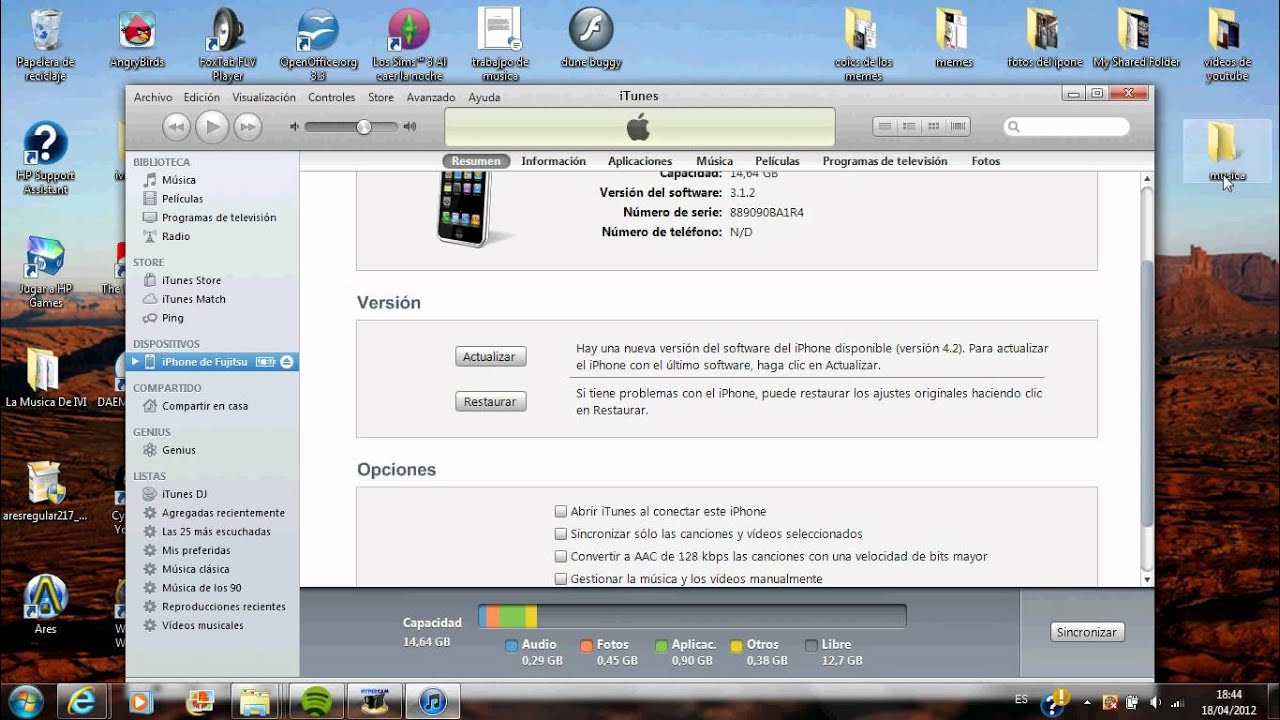 Como pasar musica del pc al iphone - YouTube