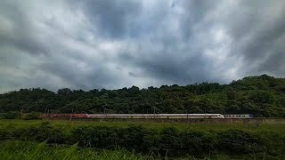 台灣鐵道#TAIWAN RAILWAY#堤防-2#驚艷#118次PP自強號/432次太魯閣自強號/2233次阿福區間車#雙單/交會