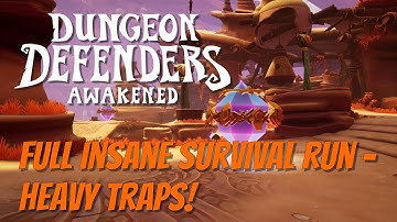 DDA Beta! Mainly Traps - Insane Survival Alchemical Labs - Full Run!