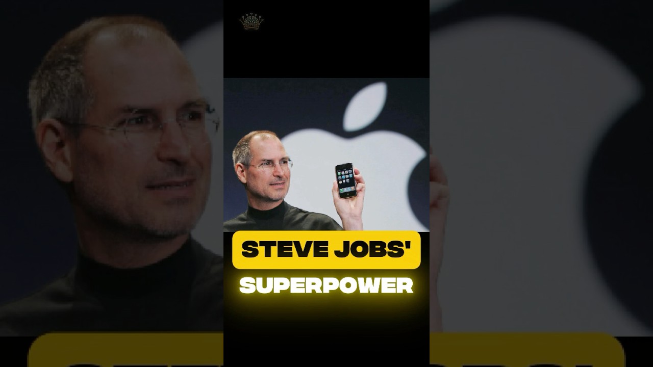 Steve Jobs' BIGGEST SECRET for Success 🤯 (Reality Distortion Field Explained)