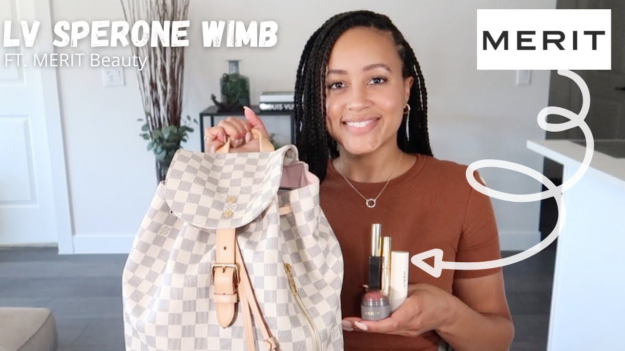 WHAT'S IN MY BAG, Louis Vuitton Sperone