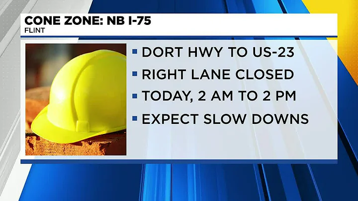 Single-lane closures expected this week on I-75 in Genesee County