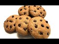 Chocolate chip cookies recipe  eggless  without oven  chocolate biscuits  easy cookies recipe