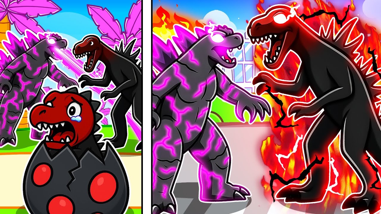 BIRTH To BLOODBATH GODZILLA in Roblox Creatures of Sonaria!