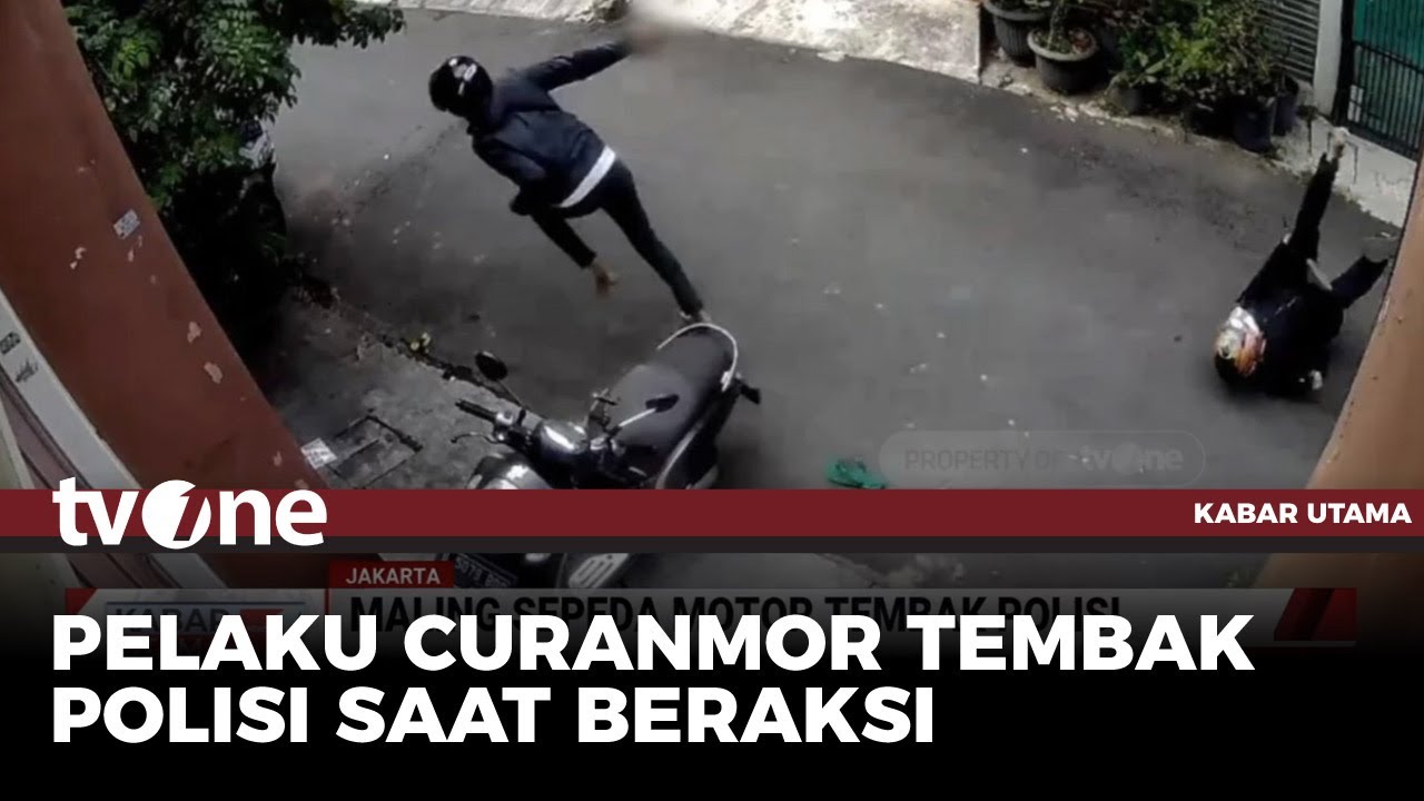 Polisi Ditembak Pelaku Curanmor saat Penyergapan di Cengkareng | Kabar Utama tvOne