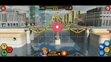 Bridge Construction Simulator Level 8