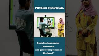 #physics #anugularmomentum #activity #gyroscopicprecession #science #practical #magic #viralvideo