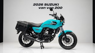 2026 Suzuki VanVan 200 FINALLY LAUNCHED  The Coolest Retro Bike Is Back!