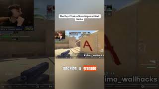 The Day I Exposed a Wall Hacker in CSGO #dimawallhacks