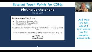 Tactical Touch Points For Csms