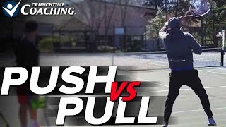Forehand Lesson: How to Control Your Forehand with Push/Pull Technique