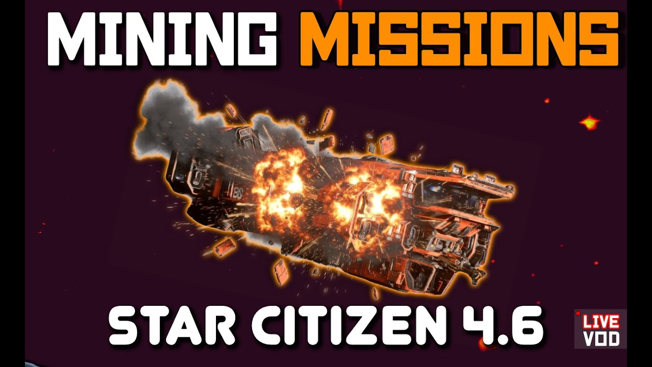 New in Star Citizen 4.6 PTU Wave One Solo Mole Mining Gameplay | Testing Out Mining Missions!