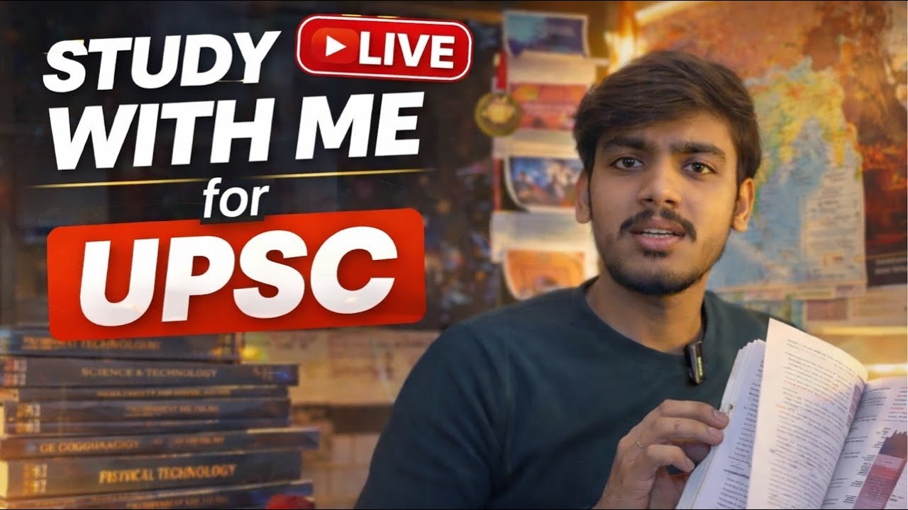 LIVE STUDY CHALLENGE FOR UPSC 😳 #upsc #ias