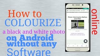 How to colourize black and white photos on android without any software (Urdu/Hindi). screenshot 5