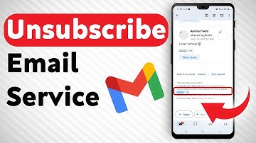 How To Unsubscribe From An Email Service In Gmail - Full Guide