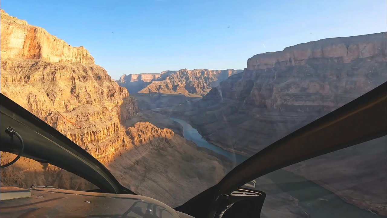 Grand Canyon Helicopter Tour with landing 4K