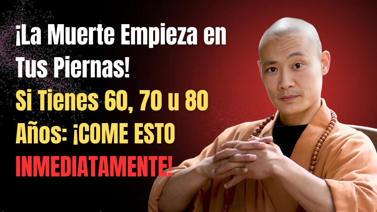 Tus Piernas se Debilitan Primero: Come Estos 6 Alimentos | Shi Heng Yi