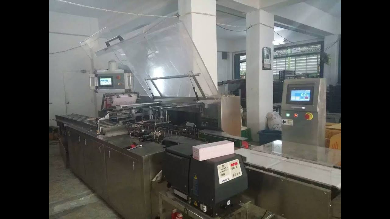 ZH-100 Multifunction automatic horizontal Cartoning Machine - YouTube
