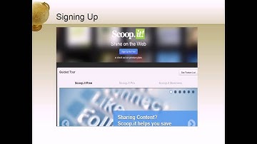 Content Curation Using Scoop.it