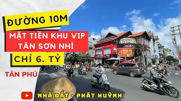 Mặt tiền đường 10M khu VIP TÂN SƠN NHÌ chỉ 6.. tỷ | 0908.950.148 - Nhà Đất Phát Huỳnh