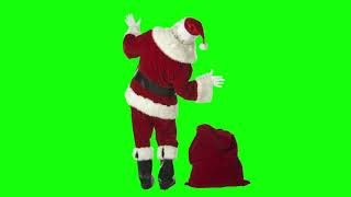 Green Screen Santa Claus and Ho Ho Sound Effects