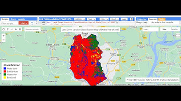 🛑Land Use and Land Cover Classification with Change detection using Machine Learning in Earth Engine