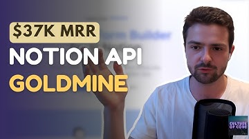 This SaaS Notion Integration Generates $37K/Month. Here