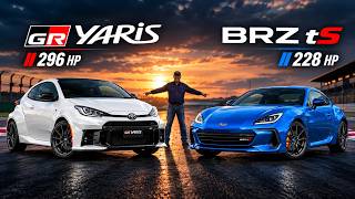 BRZ tS vs GR Yaris: ¿cuál DIVIERTE más? Son MUY Diferentes
