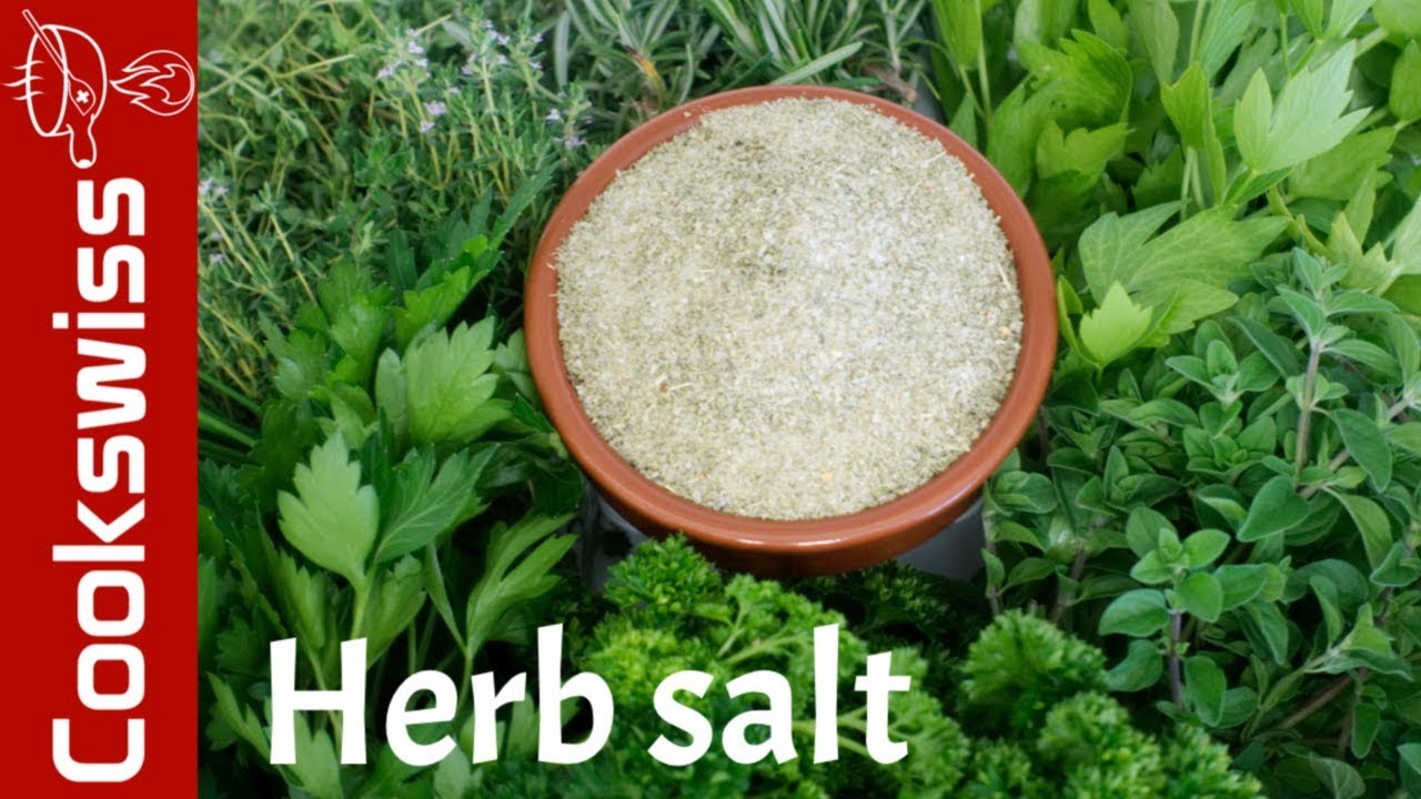 Herb Seasoned Salt - homemade seasoned salt - herbs seasoning - YouTube