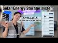SUNC Energy Storage System:5.5KW Inverter + 30KWh Lithium Battery,All-In-One Energy Storage System