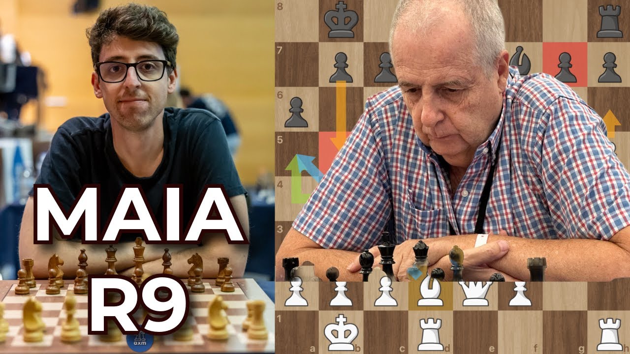 Встреча с легендой аргентинских шахмат | Maia Open 2025 — 9-й раунд против гроссмейстера Даниэля ...