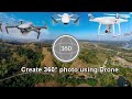 How to create 360 photo using drone in 2020 work in DJI Mavic Mini, Mavic Air and Mavic Pro