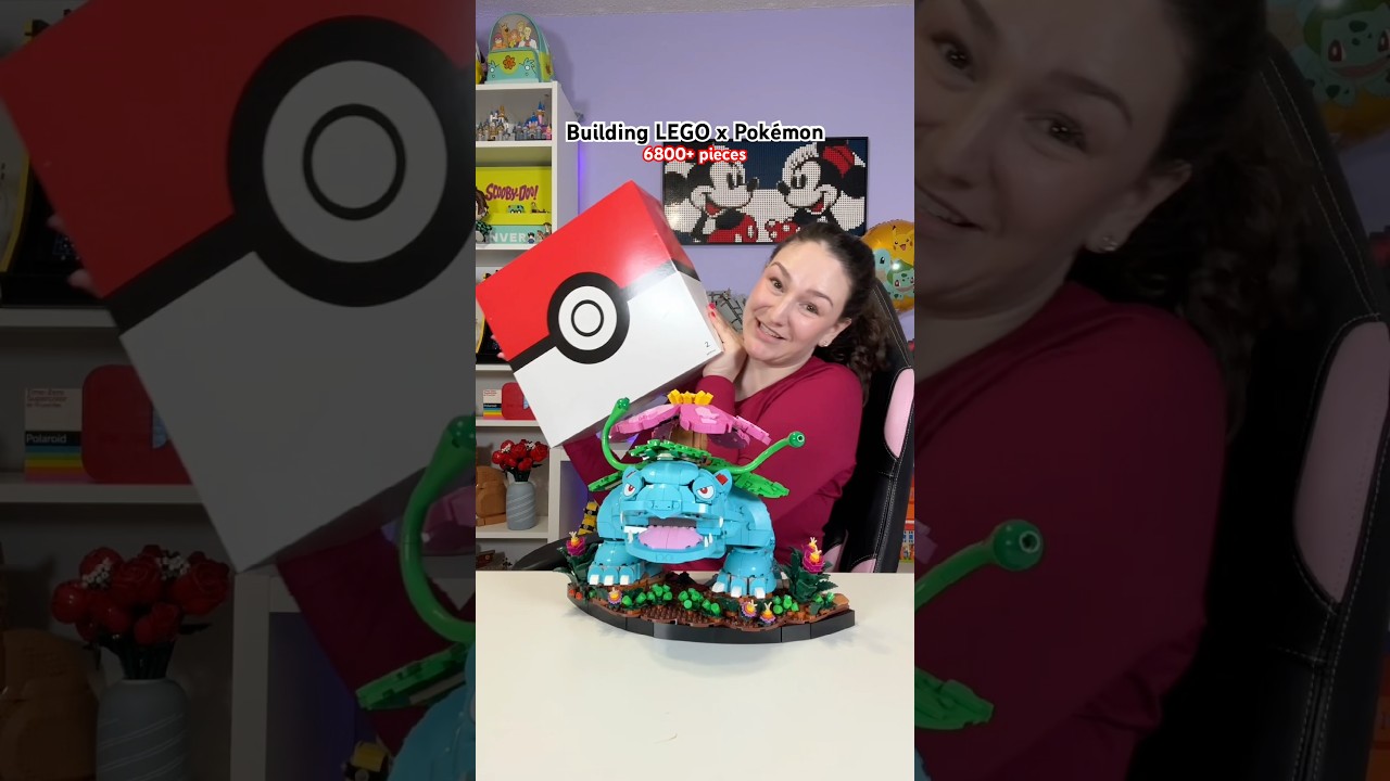 Building the HUGE LEGO x Pokémon Set!