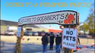 GOING TO A PUMPKIN PATCH! VLOG #9