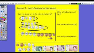 Lesson 3 - Converting pounds and pence - Year 3