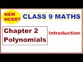 Class 9 maths  chapter 2 introduction  polynomials  new ncert  ranveer maths 9