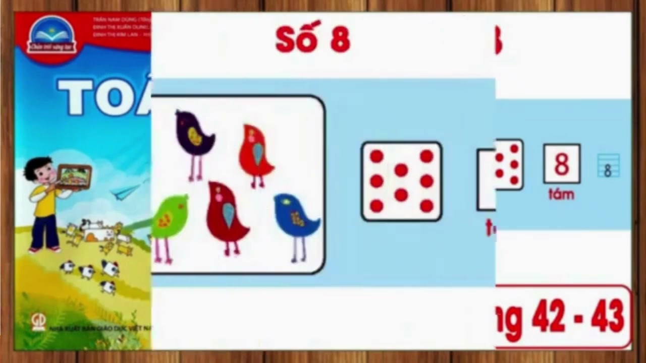 Toán 1 - Tuần 7,8 - Ôn số 6, 7, 8