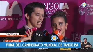 Agostina Tarchini y Axel Arakaki son campeones mundiales de Tango Escenario | #TPANoticias