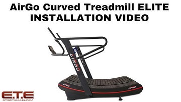 AirGo Curved Treadmill installation video