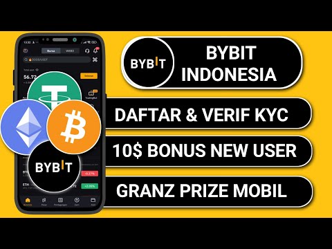 10$ bonus new user - cara daftar dan verifikasi KYC BYBIT Indonesia 