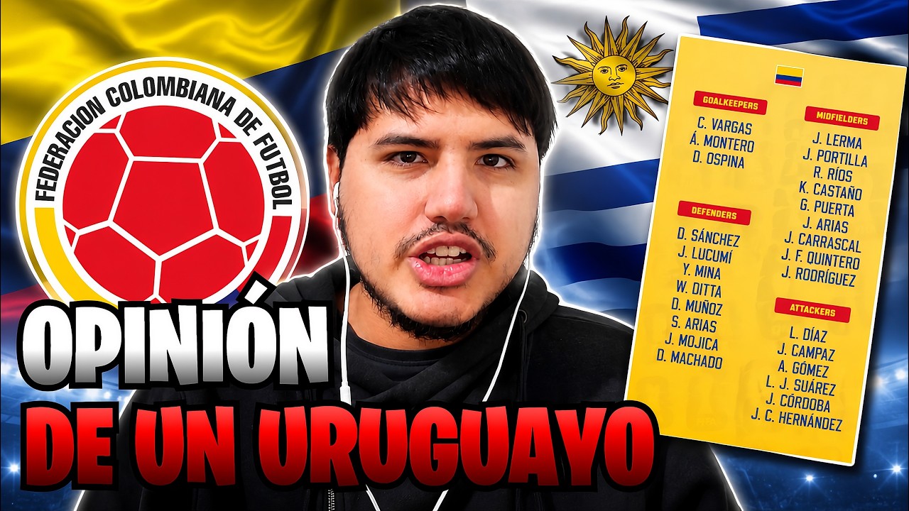 URUGUAYO ANALIZA LA LISTA DE CONVOCADOS DE COLOMBIA PARA EL MUNDIAL ...