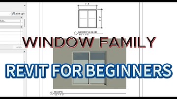 Revit Window Family | Revit for beginners | Creating Custom Windows | Revit Aluminum Window Family