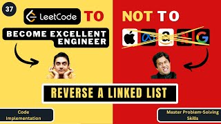 Reverse a Linked List | Code Implementation | Leetcode 206 | Progression90