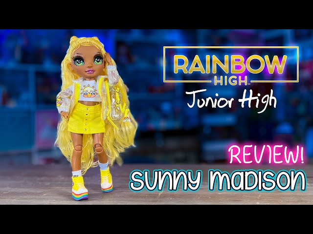 Rainbow High  Junior High: Sunny Madison Doll Review! 