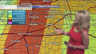 Severe weather forecast for Tuesday, April 26