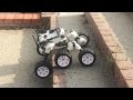 Mars rover made on 3d Printer   (Street test)