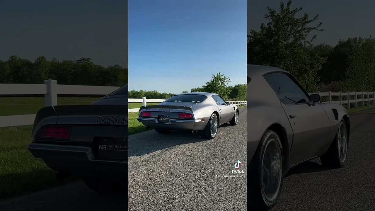 Sound on for our 1971 Pontiac Firebird Trans-Am Supercharged LT4 Pro-Touring Restomod!