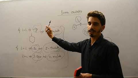Part-4 #Boron Enolates #Chemistry for #CSIR-NET #GATE #IIT-JAM |By Om Sir|